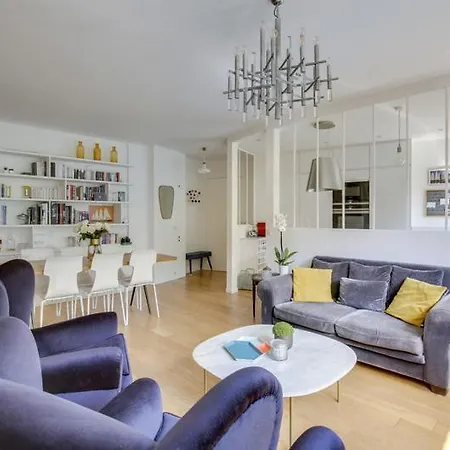 Apartment Residor - Calme Et Lumineux 6p Paris
